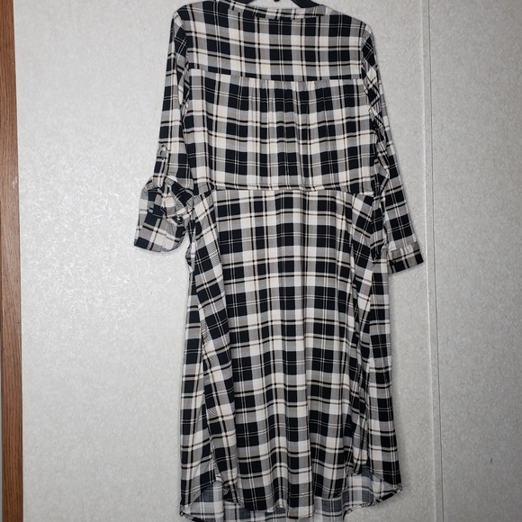 NEW SKATER PLAID TORRID DRESS size 00 - Picture 3 of 7